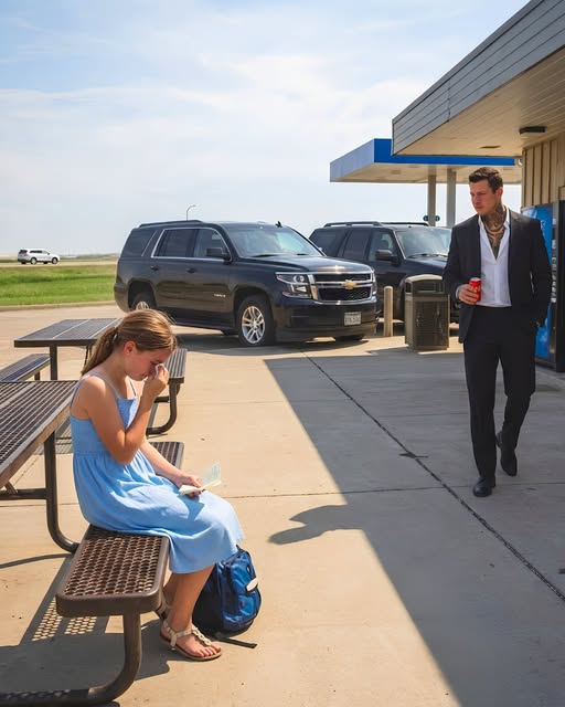 ABANDONED AND TERRIFIED, THE LITTLE GIRL AT THE REST STOP WAS ACTUALLY HIDING A SECRET THAT COULD BRING DOWN A CRIMINAL EMPIRE