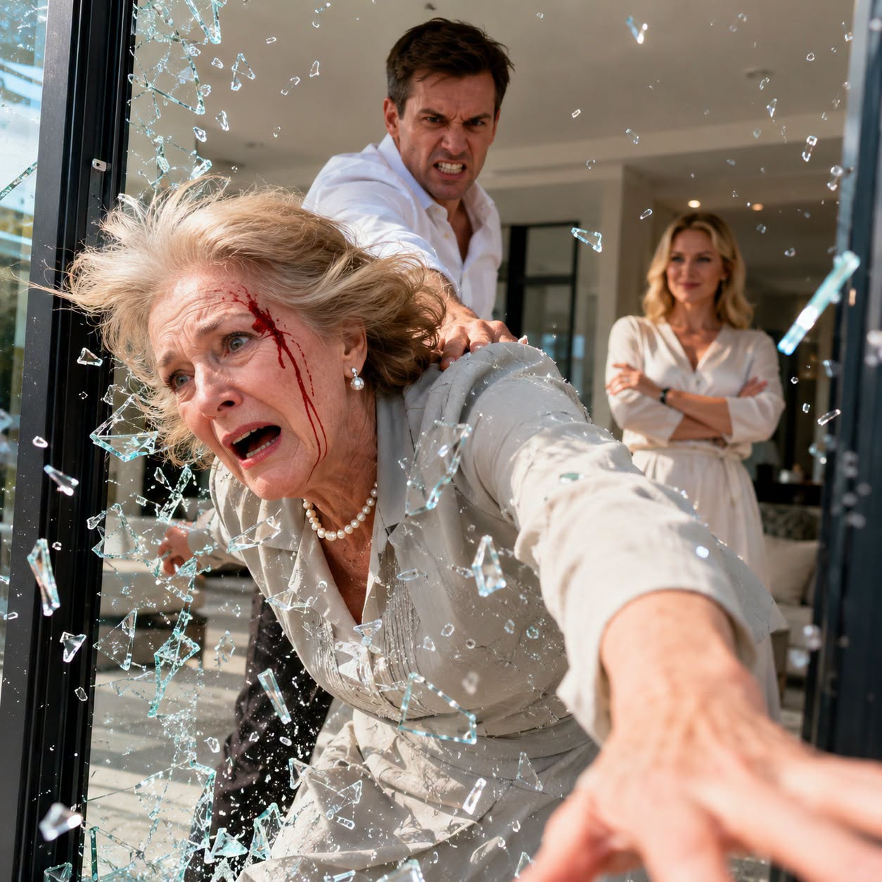 MY SON THREW ME THROUGH A GLASS DOOR AND CALLED ME BROKE—BY SUNRISE, THE HOUSE HE BRAGGED ABOUT WAS FROZEN, HIS AUTHORITY WAS GONE, AND THE $21 MILLION HE TRIED TO STEAL WAS BEYOND HIS REACH