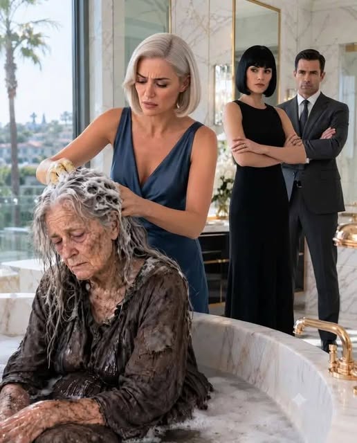 MY MILLIONAIRE HUSBAND BROUGHT AN ELDERLY HOMELESS WOMAN INTO OUR HOUSE — THEN I SAW THE BIRTHMARK