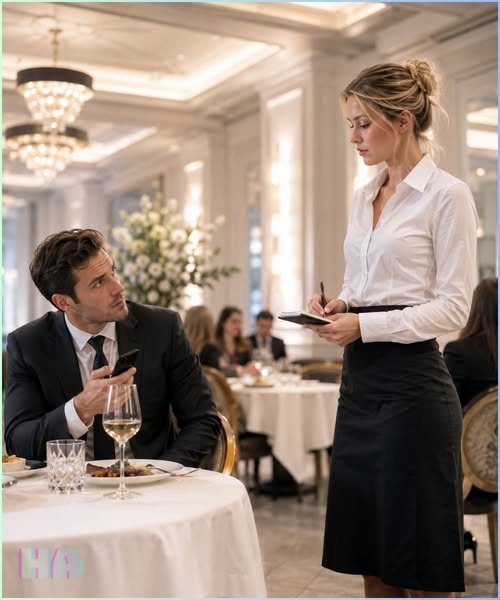 THE BILLIONAIRE MOCKED A POOR WAITRESS FOR STUDYING STOCK CHARTS—THEN HER TEN-WORD WARNING EXPOSED THE BILLION-DOLLAR FRAUD INSIDE HIS OWN COMPANY