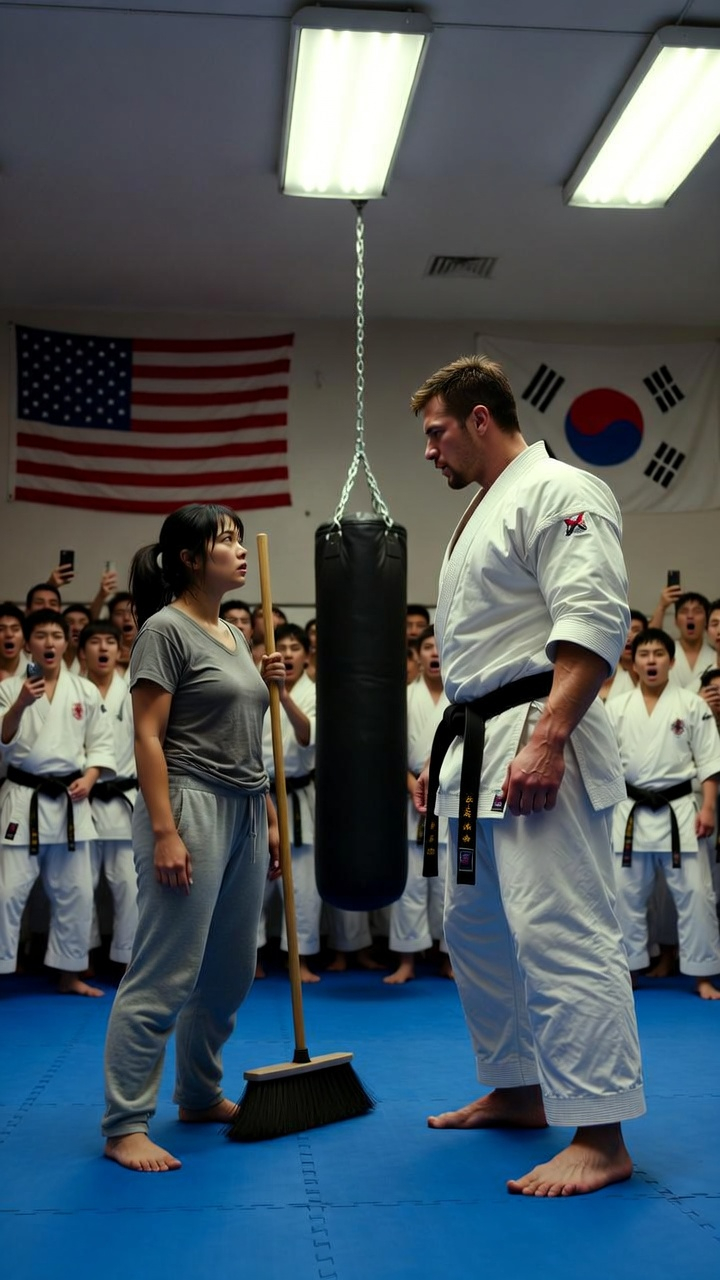 The Whole Dojo Watched Him Challenge Her… No One Expected What Happened Next