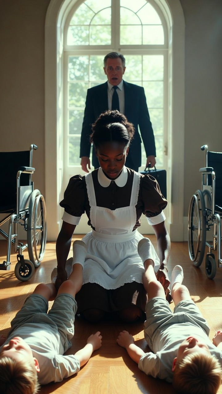 The Billionaire Walked In on His “Paralyzed” Sons… What the Maid Did Next Exposed a Dangerous Lie