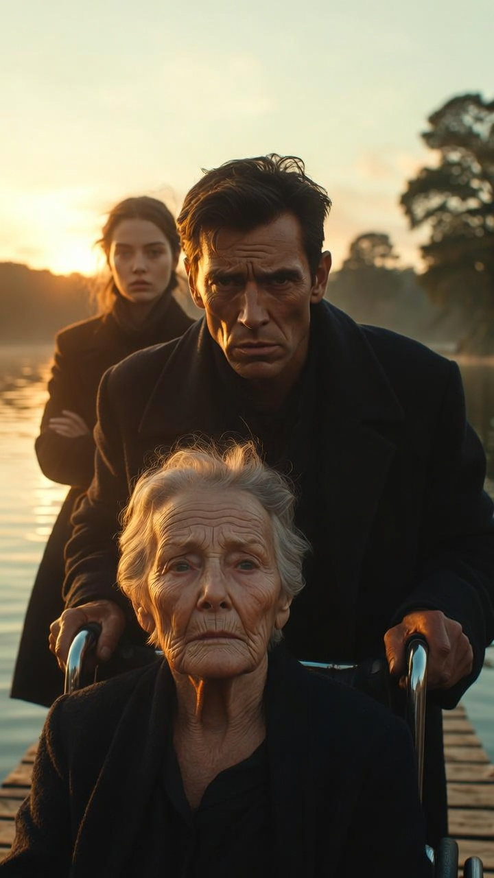“Mom… I’m sorry.” Those were the last words she heard before her own son pushed her to die for 11 million dollars. But seconds later, underwater, something changed. Because the woman they tried to erase wasn’t finished yet—and what she would do next would destroy everything they built...