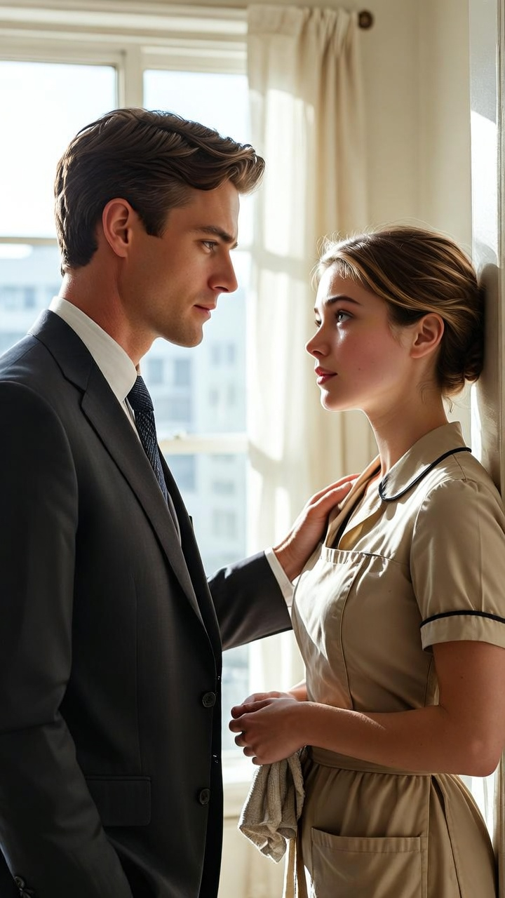 The Millionaire Hired His Maid to Pretend as His Wife… But What Happened Next Changed Everything