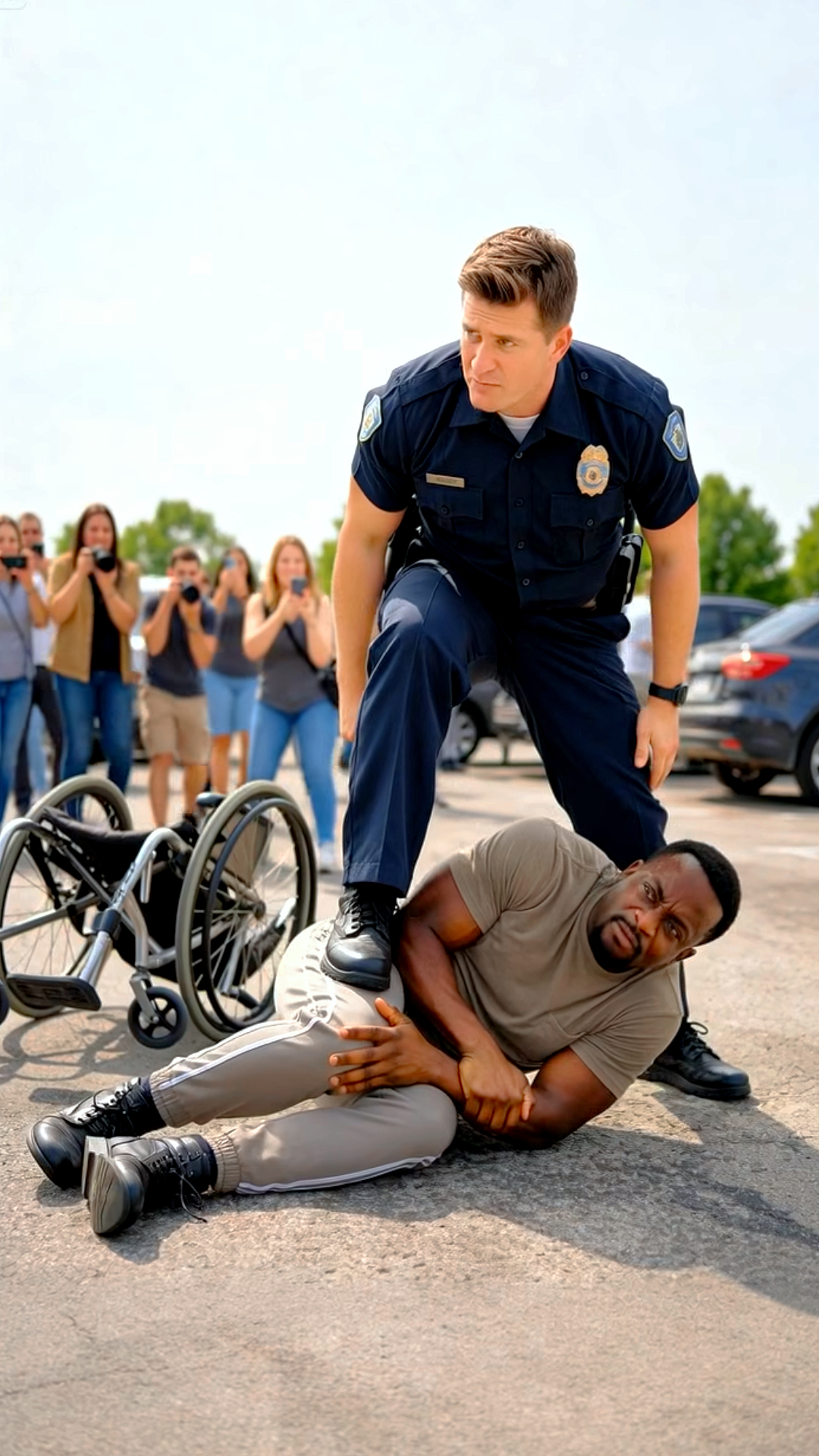 Cop Said a Disabled Veteran Was Faking—Seconds Later He Threw Him Out of His Wheelchair… But He Had No Idea Who Was Watching