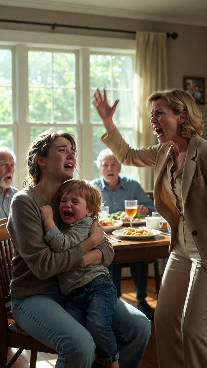 My Dad Refused to Let My Dying Son Into His Car—Then My Rich Aunt Stood Up and Exposed the Truth That Left My Parents Speechless