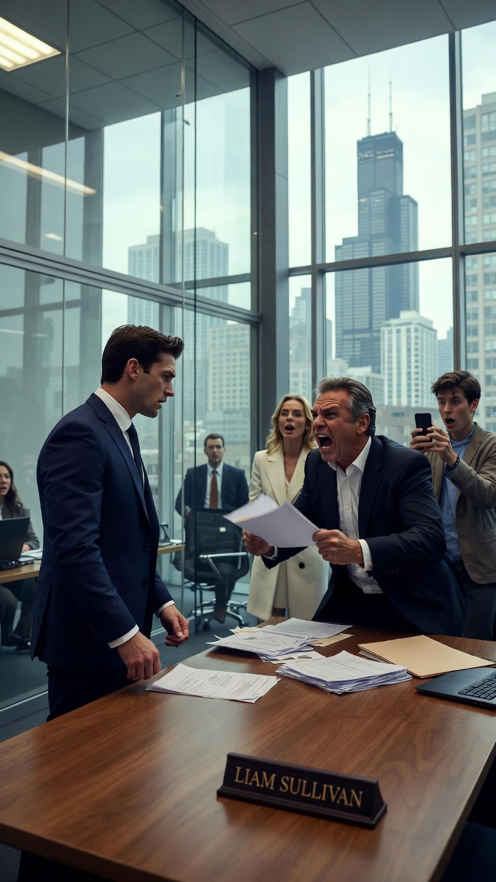 They Stormed My Law Firm to Take Everything—But the Call They Forced Me to Make Ended Their Entire Empire in Seconds