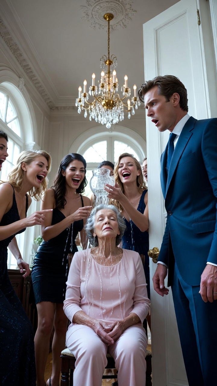 She Humiliated His “Poor Mother” at a Luxury Party—But Didn’t Know He’d Give Her Everything That Same Night