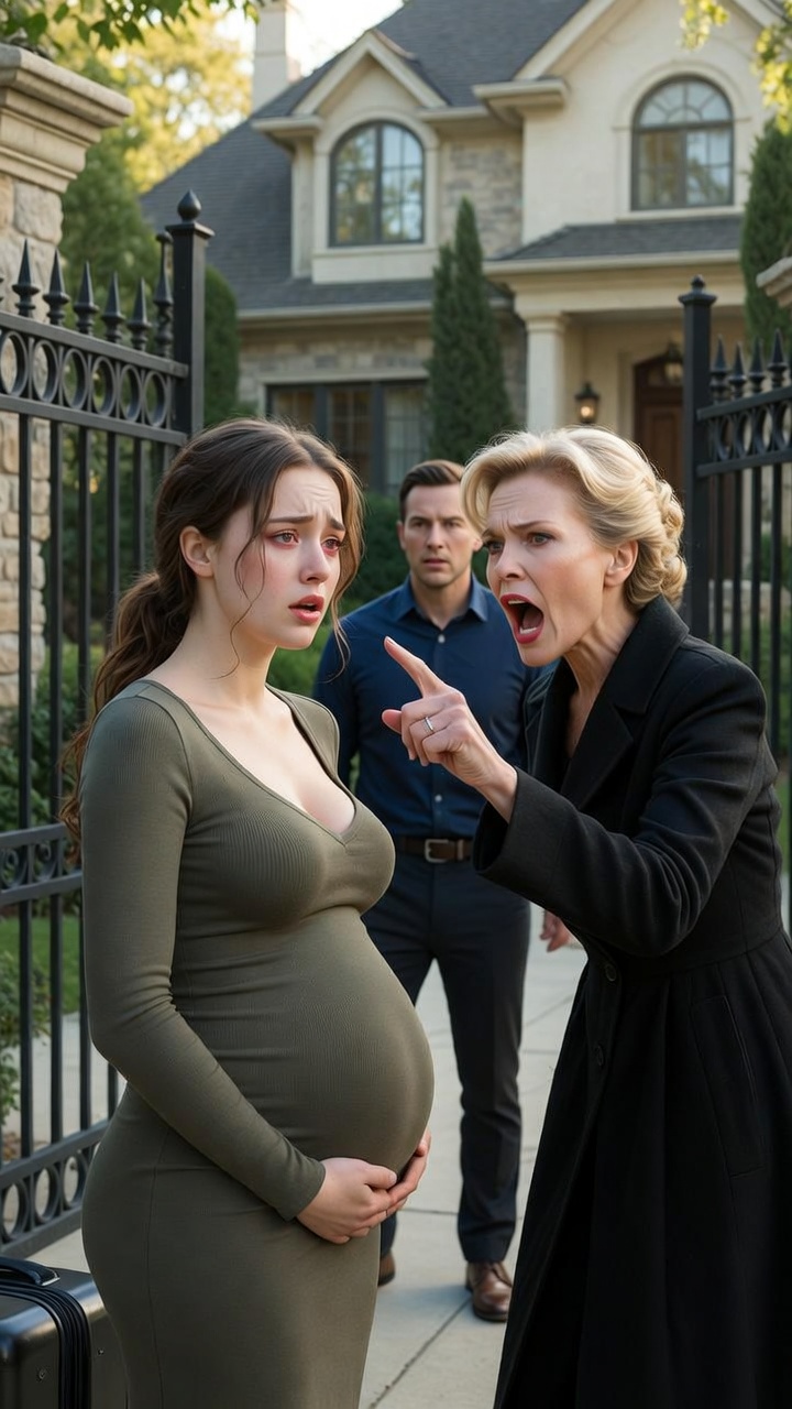 “8 Months Pregnant, She Was Forced to Sign Over Her $10M Home—But What She Did the Next Day Destroyed Them Both”