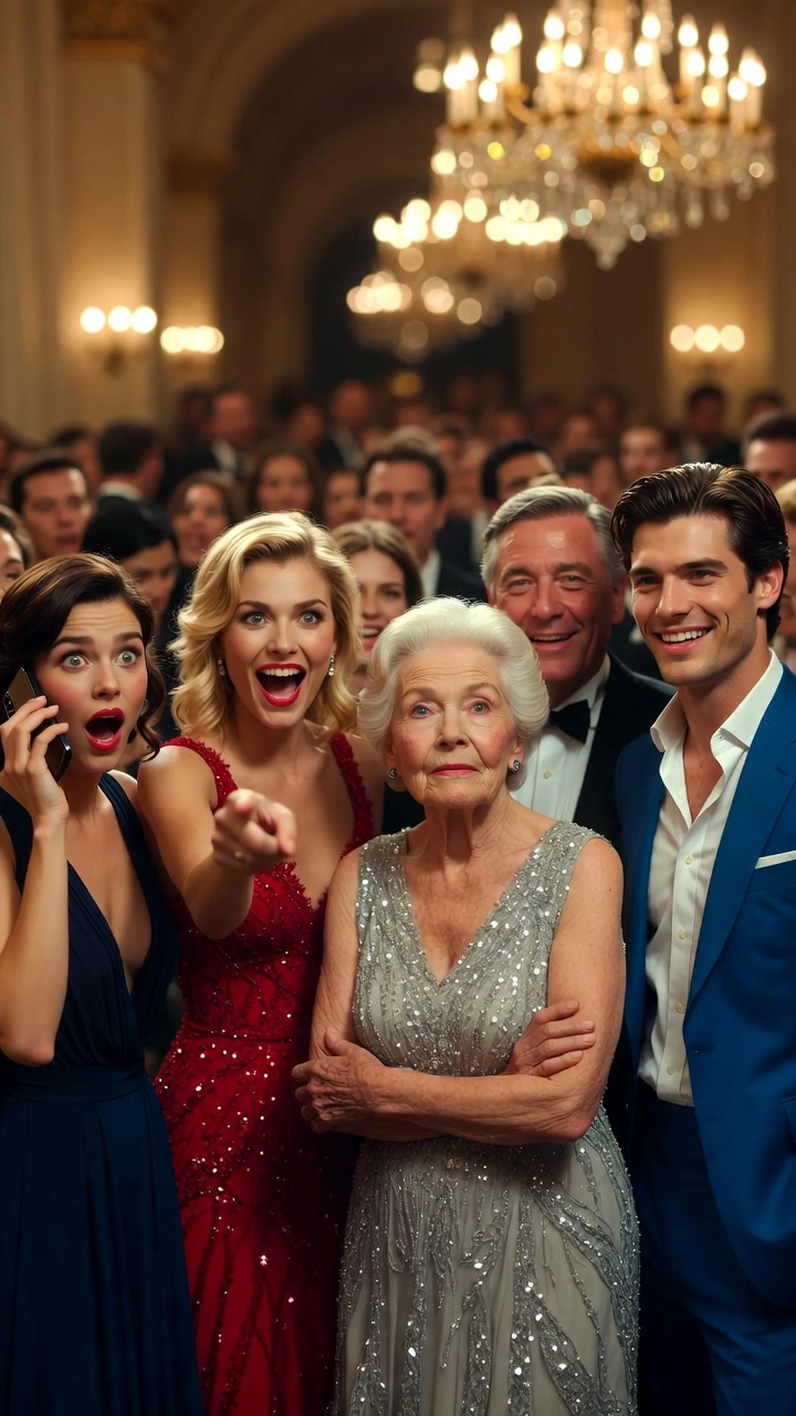 THEY MOCKED HER “CHEAP DRESS” AT A MILLIONAIRE GALA—UNTIL HER HUSBAND WALKED IN AND ENDED THEM IN MINUTES