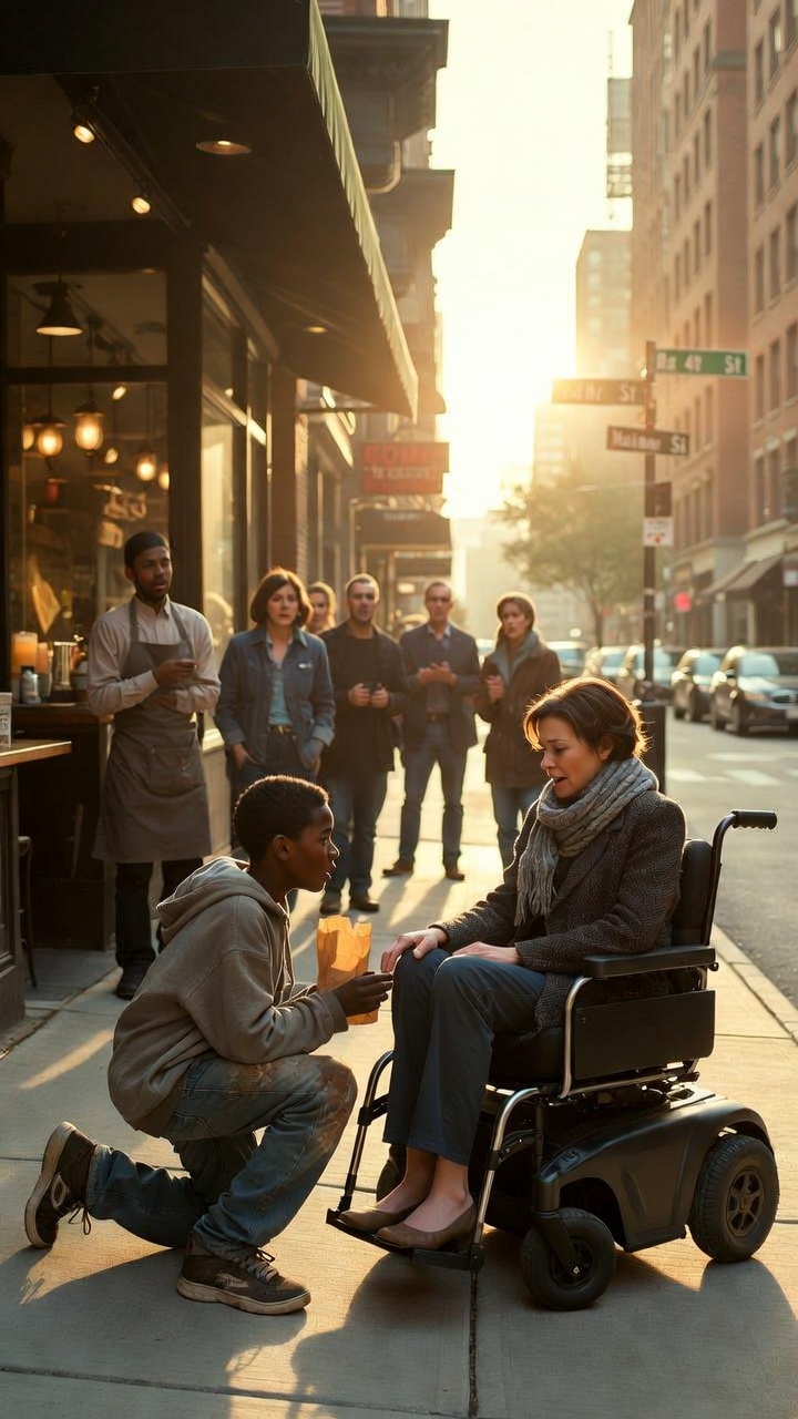 A Homeless Boy Offered to “Fix” a Paralyzed Millionaire for Leftover Food—What Happened Next Shocked Everyone