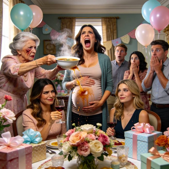My Mom Threw Boiling Soup on My Pregnant Belly at My Baby Shower—But She Didn’t Know Police Were Already Walking In