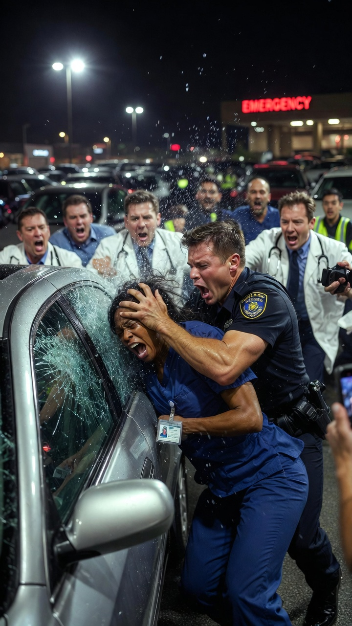 He Ignored Her Hospital Badge—Seconds Later, Cameras Captured the Truth That Changed Everything