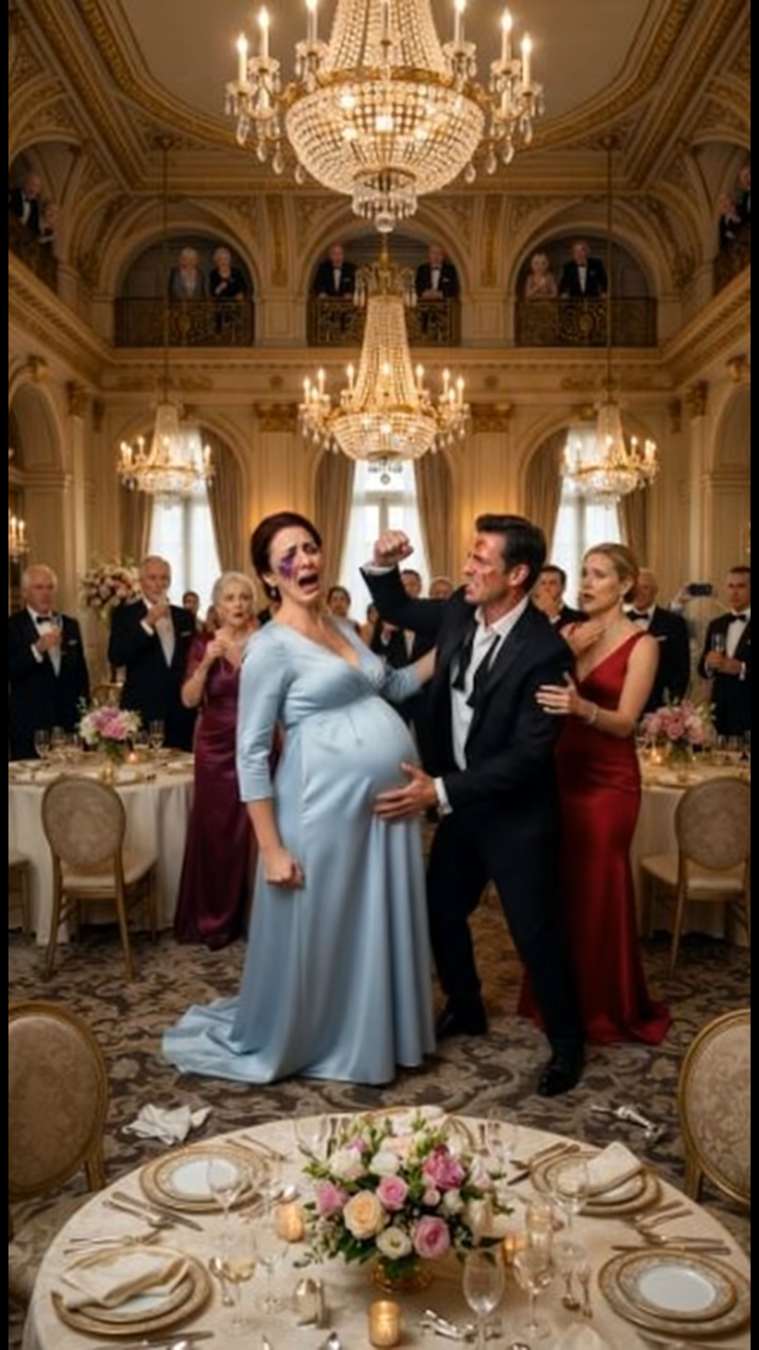 He Slapped His Pregnant Wife in Front of Manhattan’s Elite — Then She Revealed She Owned Everything He Built