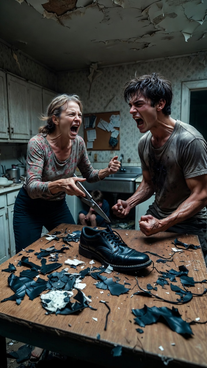 My Mother Destroyed My Little Brother’s School Shoes And Called Him A Stray — She Never Expected The Truth Waiting In My Locker