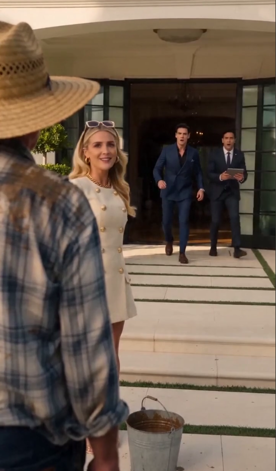 She Ordered the “Old Flower Guy” Off a $300 Million Estate in Front of Everyone — Then He Reached for the Lease Notice