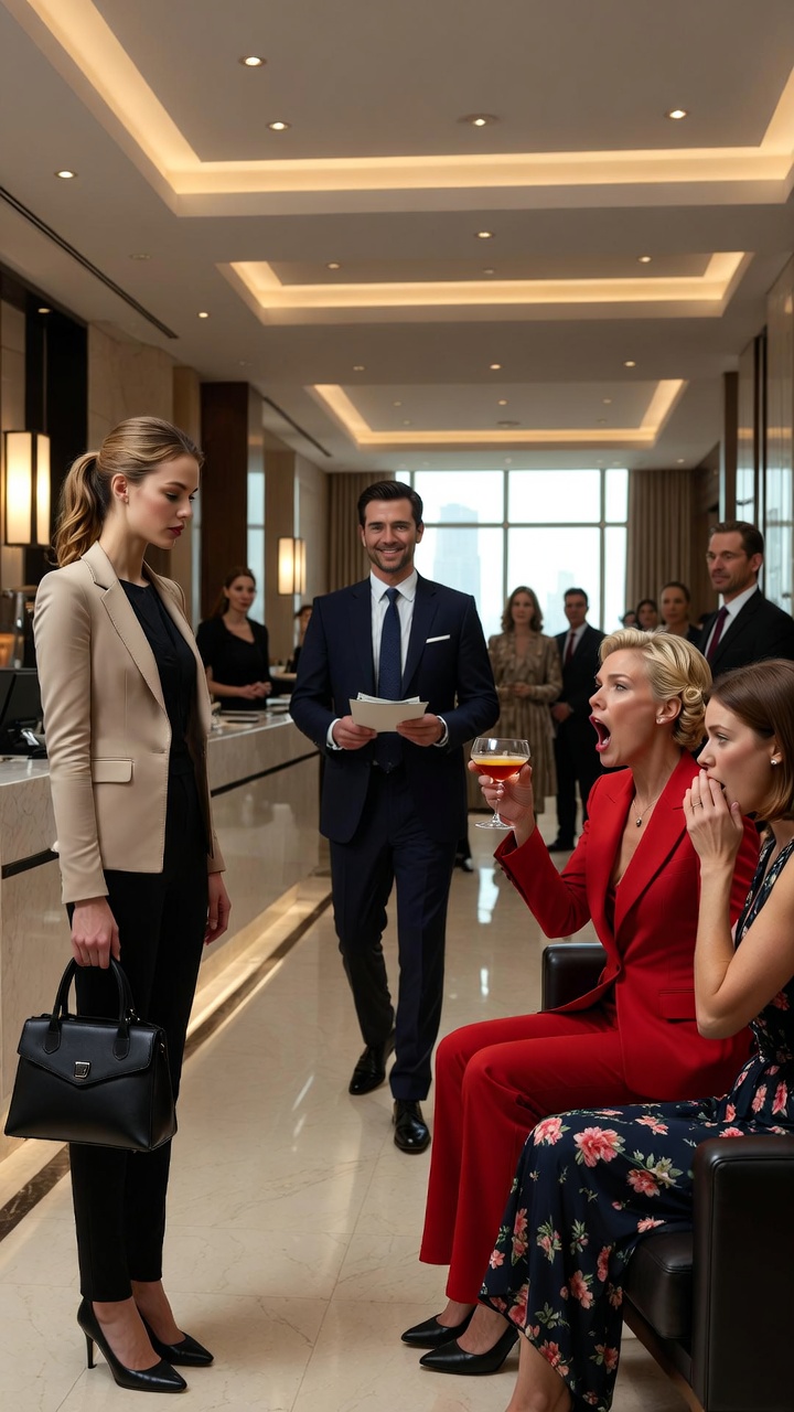 She Mocked Me for “Acting Rich” in My Own Lobby—Until the Manager Said, “Welcome Home, Ms. Lawson”