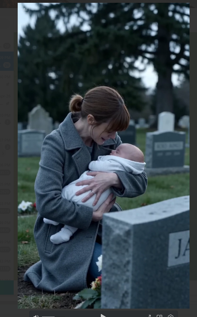 She Brought a Baby to a Dead Man’s Grave—Then His Mother Saw the Child’s Eyes and Froze