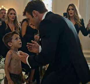 🎬The Boy Ran Barefoot Into the Wedding… Then the Groom Saw Elena’s Bracelet