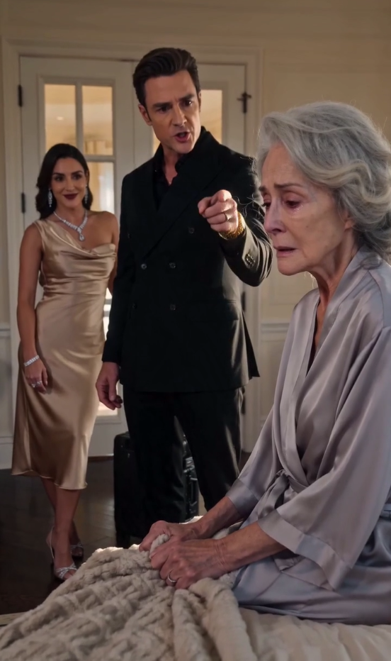 The Old Woman Smiled When Her Husband Left Her… Minutes Later, His Empire Began to Collapse