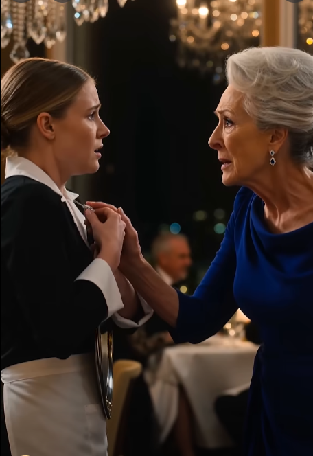 The Necklace Around the Waitress’s Neck Stopped the Entire Ballroom Cold