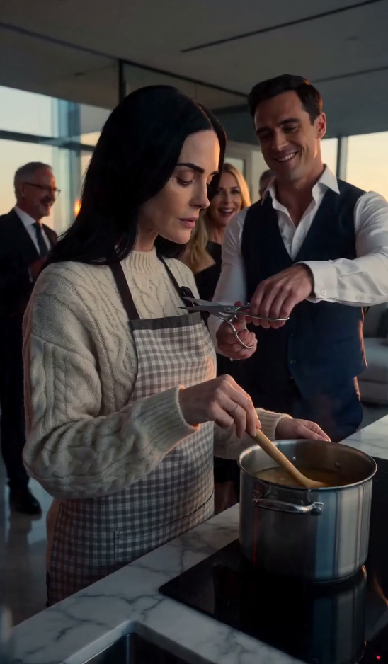 The “USELESS” Housewife in an Apron Was HUMILIATED by Her CHEATING Husband — He Had NO IDEA Who She Really Was