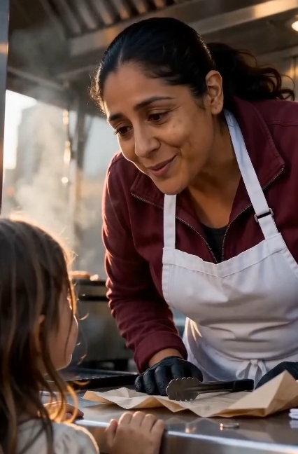 THE LITTLE GIRL ONLY HAD TWO COINS… BUT THE STREET VENDOR CHANGED HER LIFE