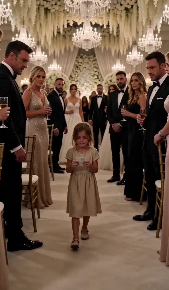 A Little Girl Stopped a Wedding and Begged the Groom to Save Her Dying Mother — Then One Name Destroyed the Entire Ceremony