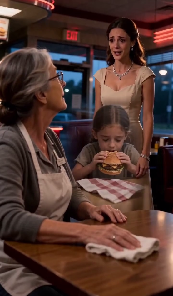 The Waitress Fed a Hungry Little Girl for Free — 20 Years Later, a Luxury Car Stopped Outside the Diner