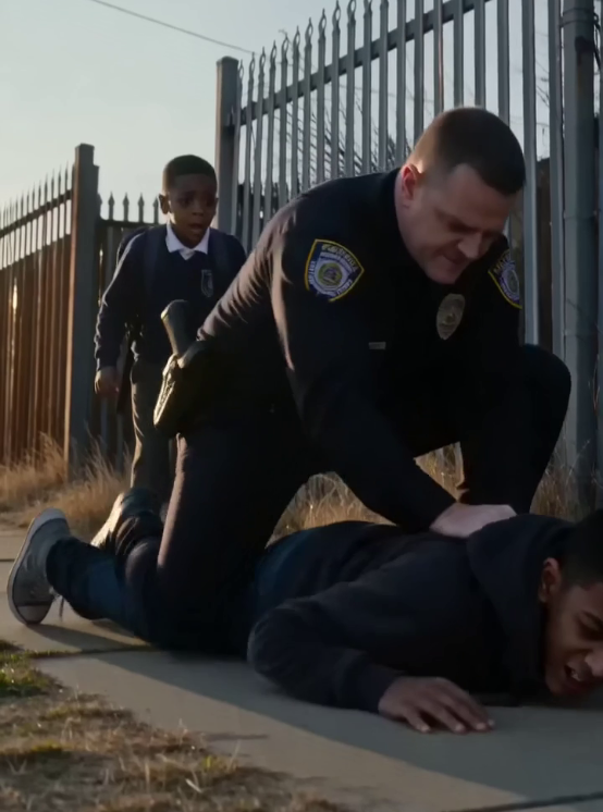 The Officer Slammed Him to the Ground — Then the Boy Made One Phone Call That Changed Everything - Reflective Tales