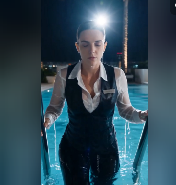 Two Socialites Laughed After Pushing a Hotel Maid Into the Pool… Then One Sentence Changed Everything