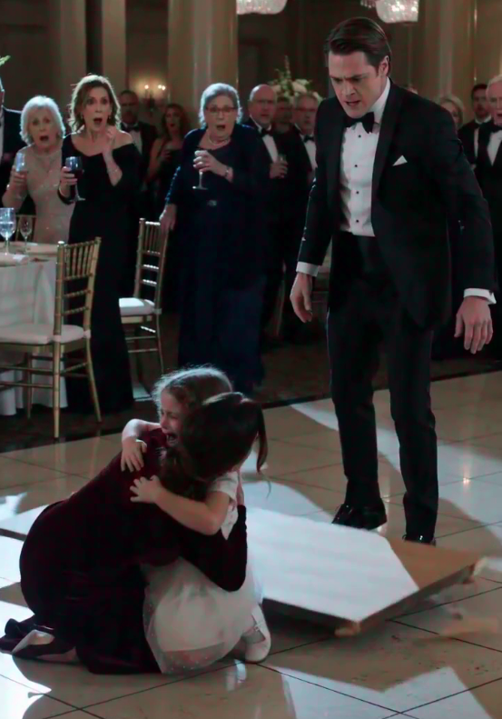 My golden-child brother framed my little girl at his wedding… and paid the price when CCTV finally played.