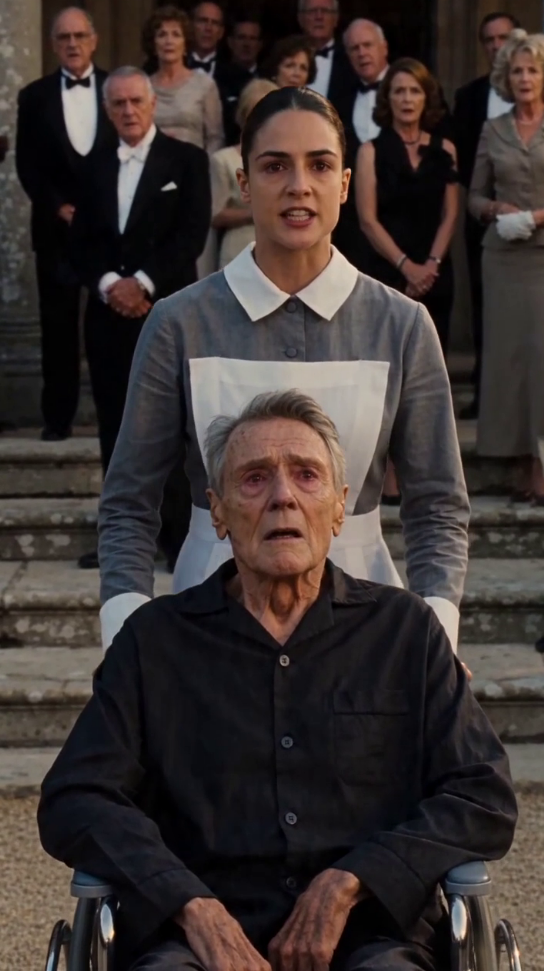 They invited everyone to watch a broken man disappear