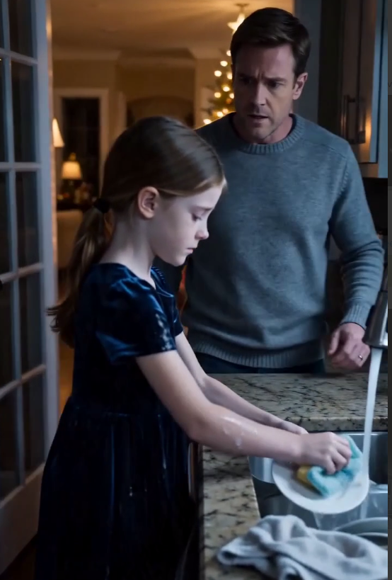 My Adopted Daughter Was Cleaning Up While Her Cousins Opened Christmas Gifts — Until She Looked At Me And Asked One Question That Changed How I Saw My Family Forever