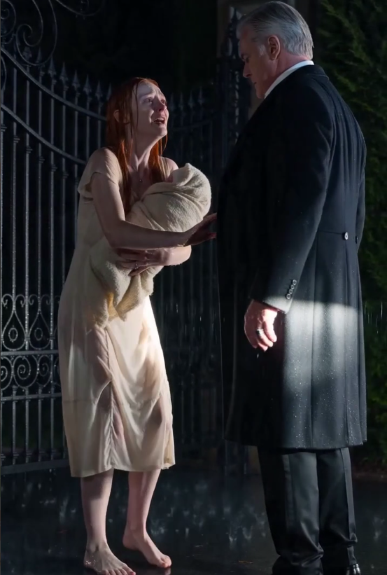 The girl in the rain was never supposed to reach his gate alive