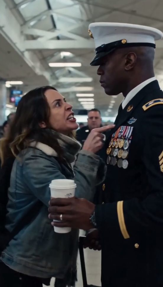 A Bystander’s Hand Clutched The Medal Pinned To My Uniform At Concourse B, Yelling About Stolen Valor Before Officers Realized Whose Award She Was Snatching Away.