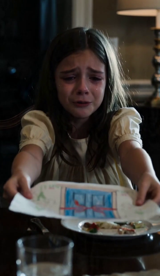 The Stepmother Tore a Little Girl’s Drawing—Then Her Father Recognized the Locked Blue Door