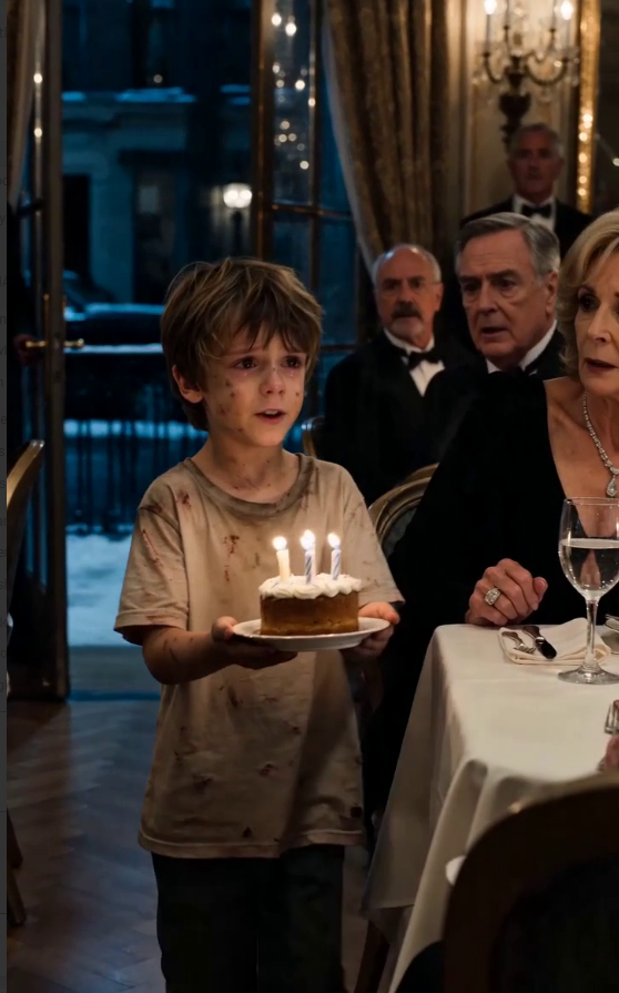 The Poor Boy With the One-Candle Cake Stopped a Millionaire's Birthday Party