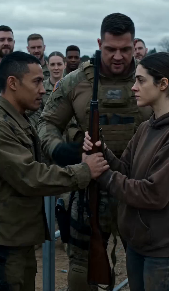 The Girl With The Broken Rifle Made The Man Who Buried Her Father Finally Remember His Name.