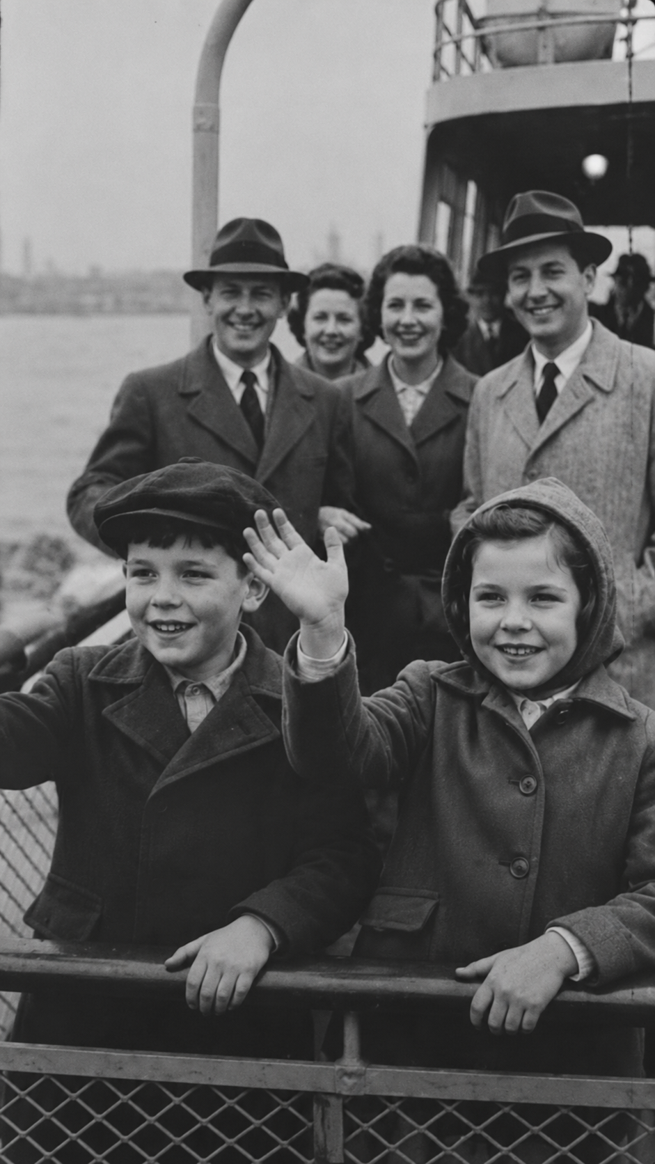 Riding the Staten Island Ferry in 1954: A Journey Through Old New York
