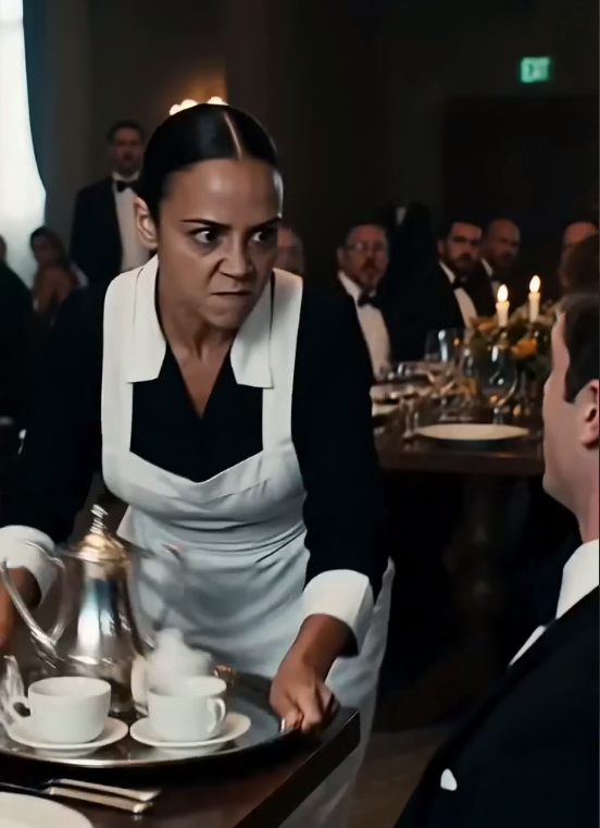 Victor Langley thought throwing coins at a waitress would make the whole VIP room laugh