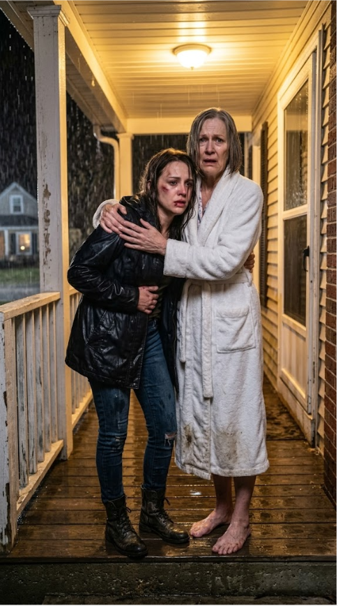 “I know she’s in there, Emily. Open the damn door...