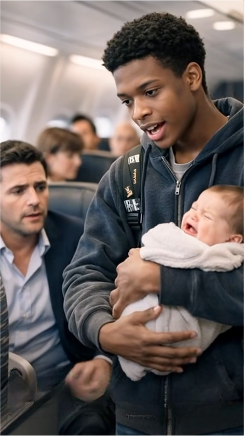 The Boy in Seat 43B Quieted the Baby No One Could Soothe.