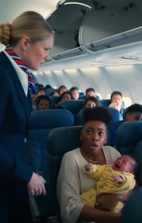  A Single Mom Was Harassed on a Flight — The Biker Next to Her Changed Everything - Family Stories