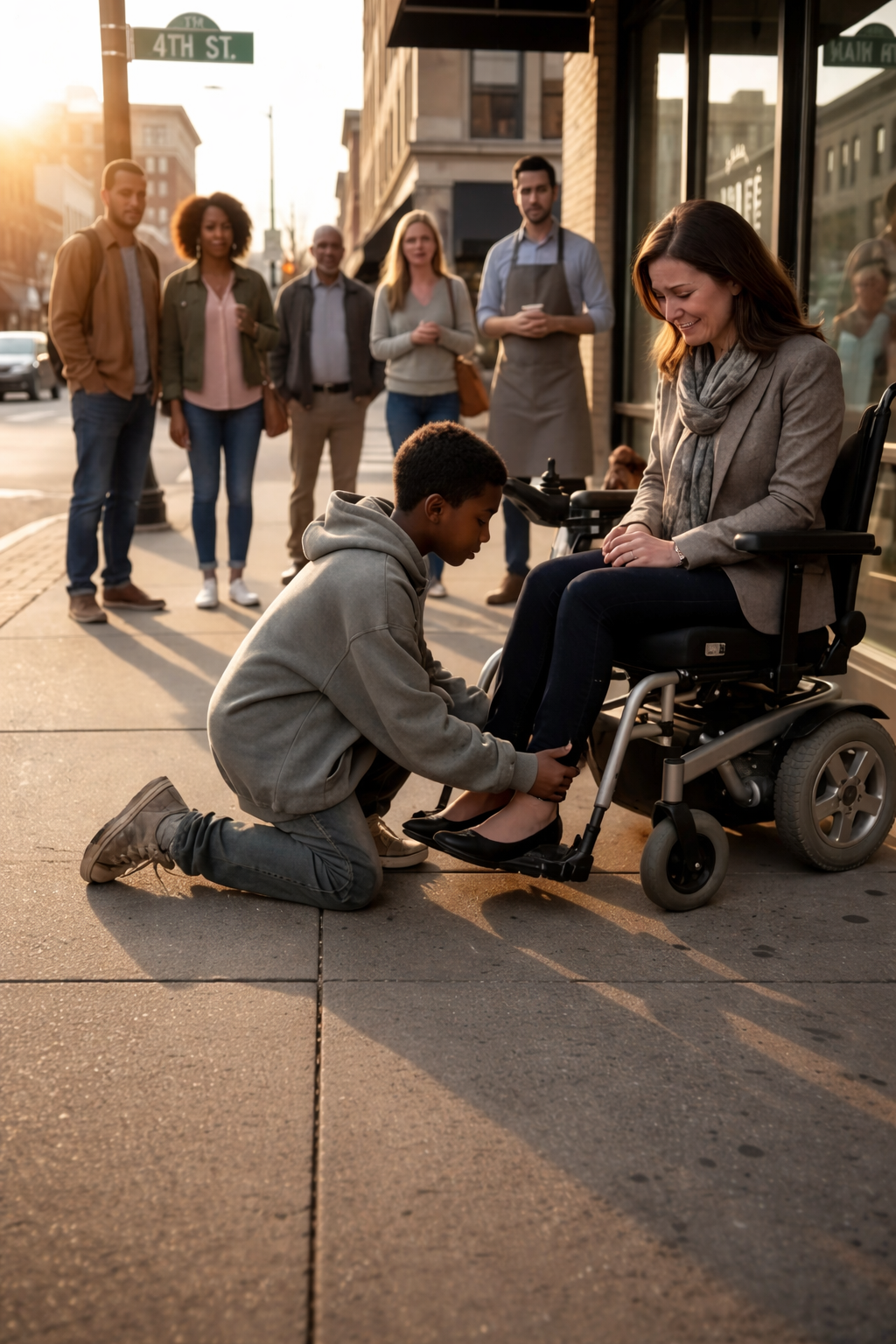 The poor black boy asked the paralyzed millionaire: “Can I cure you in exchange for that leftover food?”