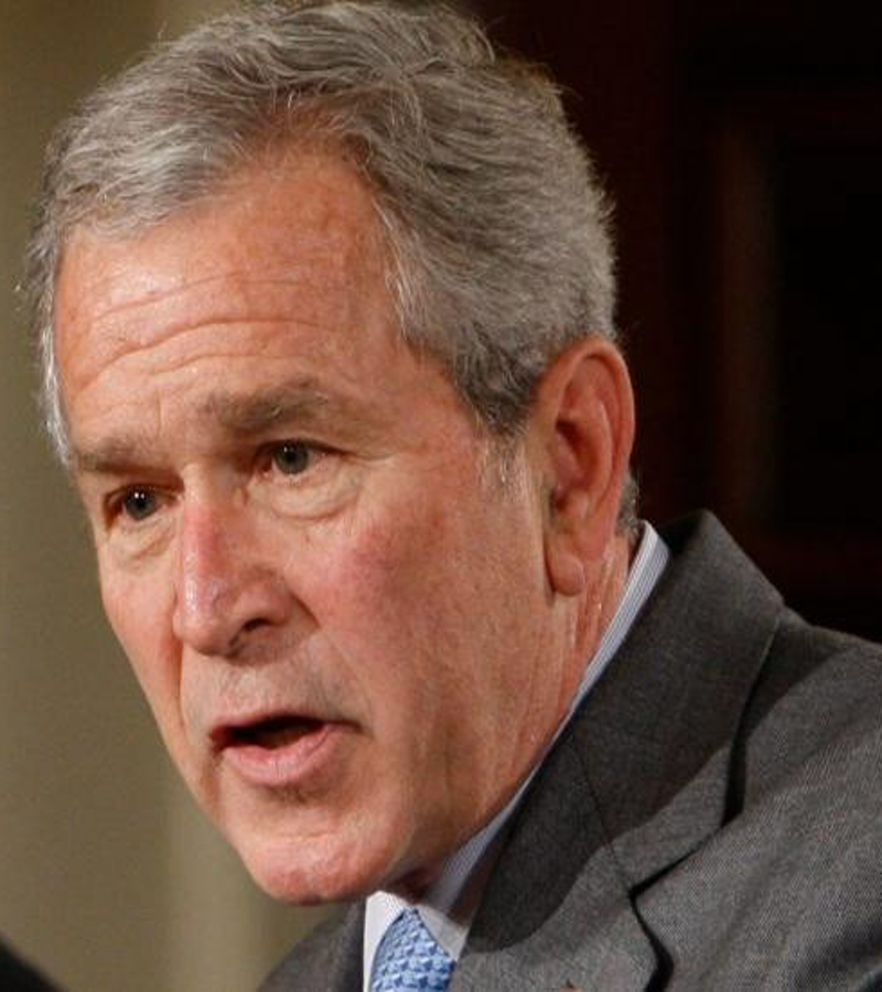 Former President George W. Bus h recent