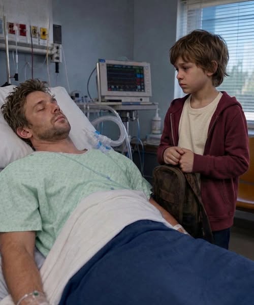 “Mom… someone told me THIS would wake Dad up