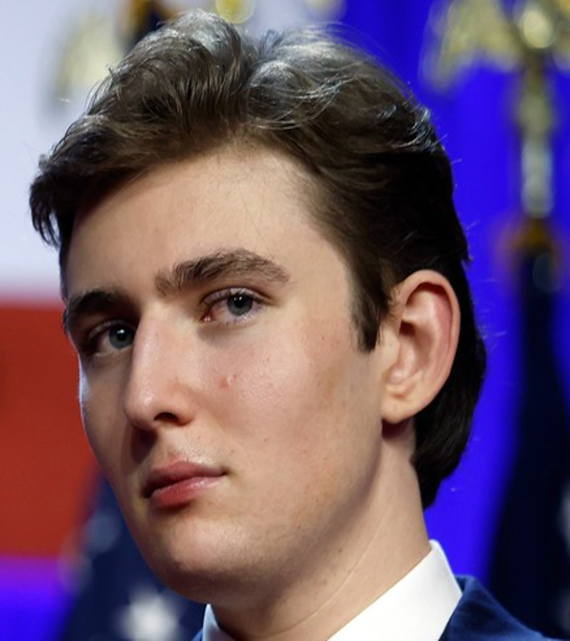 At the university itself, Barron Trump.... See more