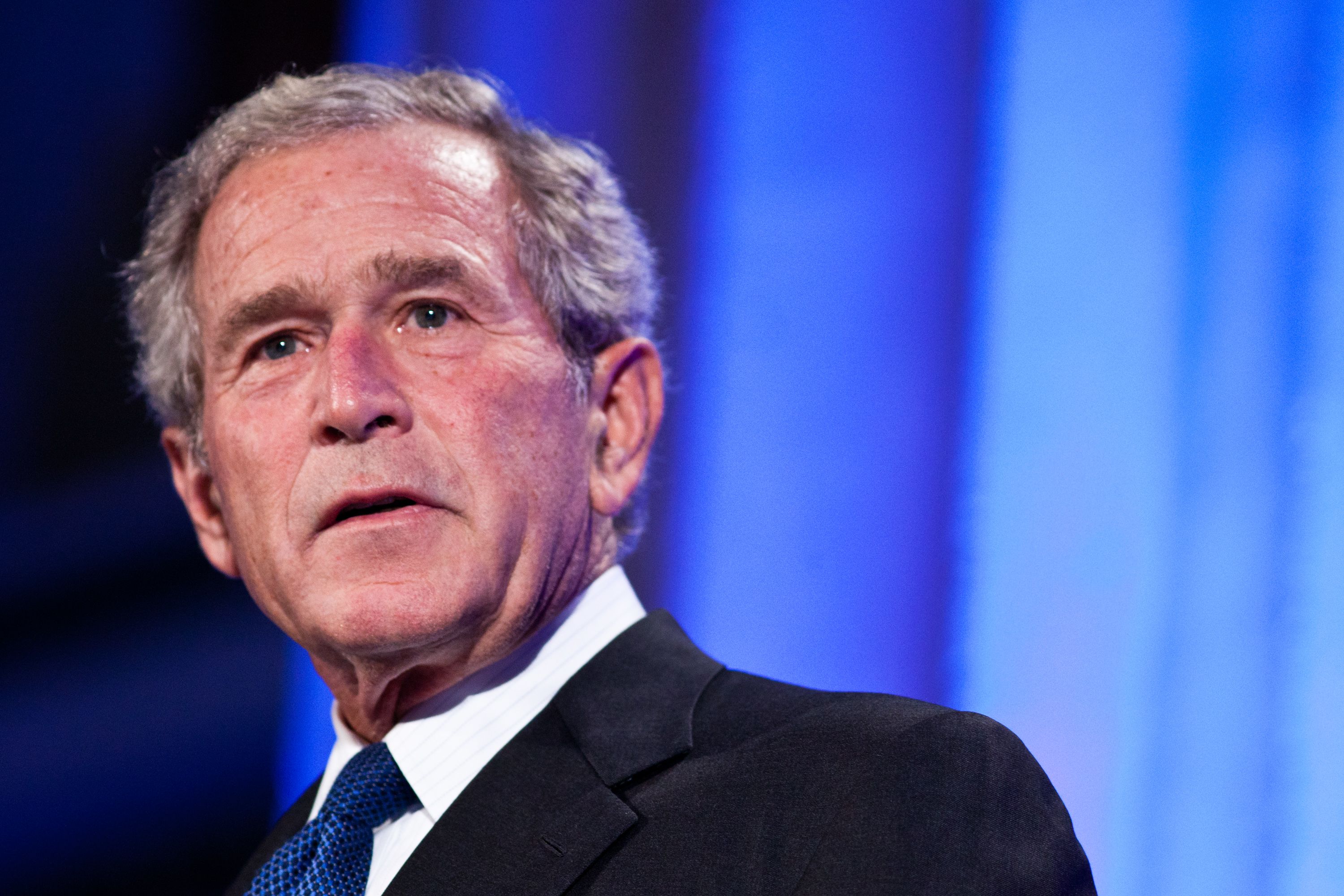 Former President George W. Bus h recent - GMT - G1