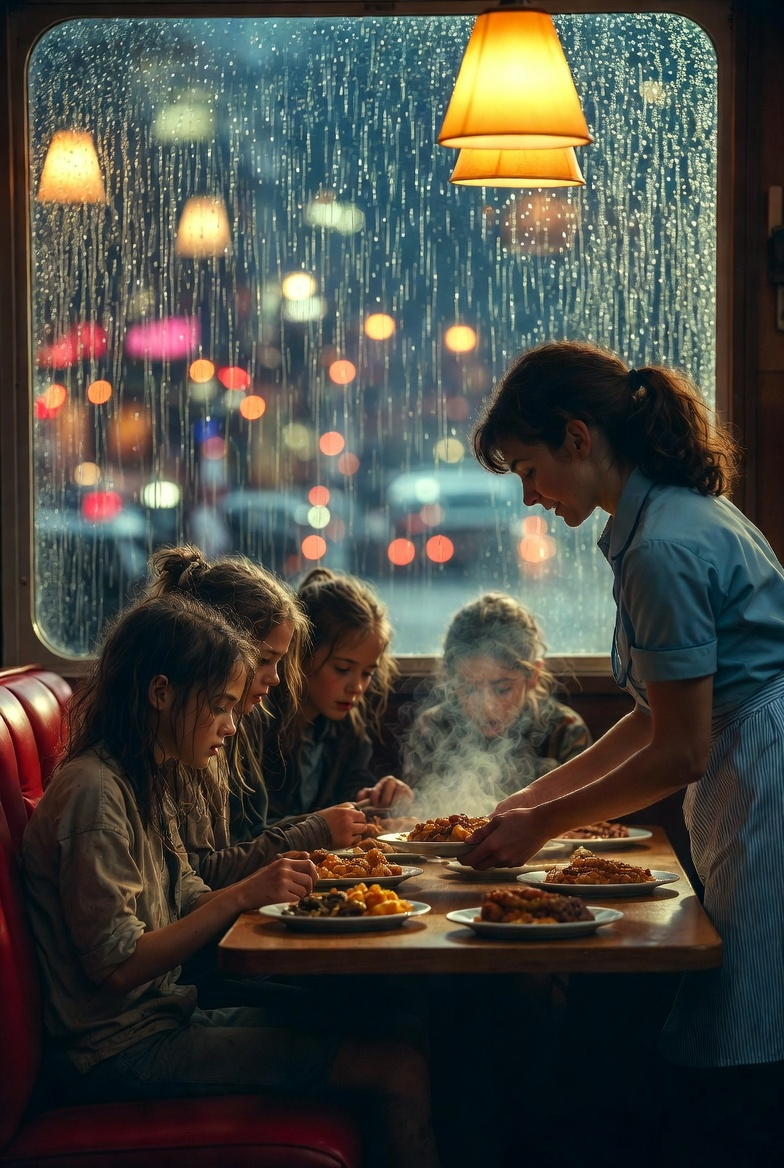 She Fed Four Homeless Girls… 12 Years Later They Returned and Changed Her Life Forever